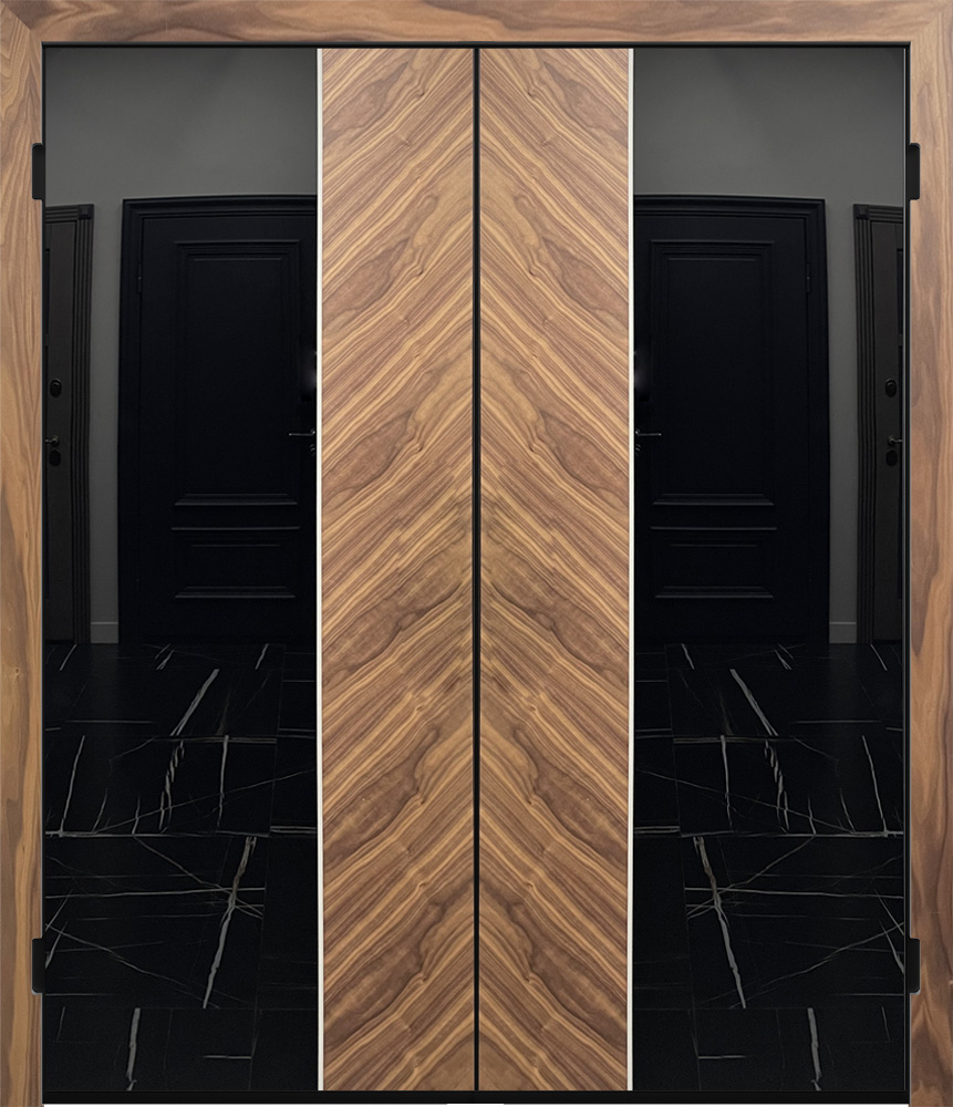 Шпон Орех тангенциальный Sky 3 ДС